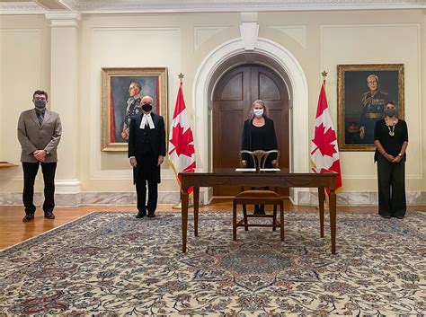 Royal Assent Bill C The Governor General Of Canada