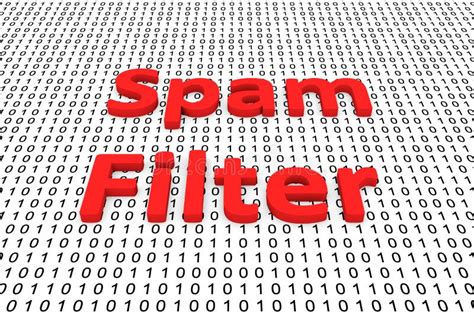 Spamfilter Stock Abbildung Illustration Von Computer 85524769