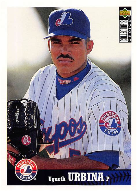 Ugueth Urbina 1997 Collector S Choice 166 Montreal Expos Baseball Card