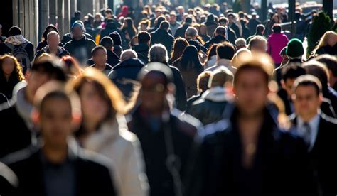 Crowd Of People Walking