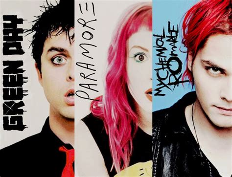 Green Day Paramore And Mcr