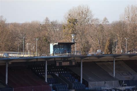 Budowa czwartej trybuny stadionu Górnika Zabrze Zdjęcia z pierwszego