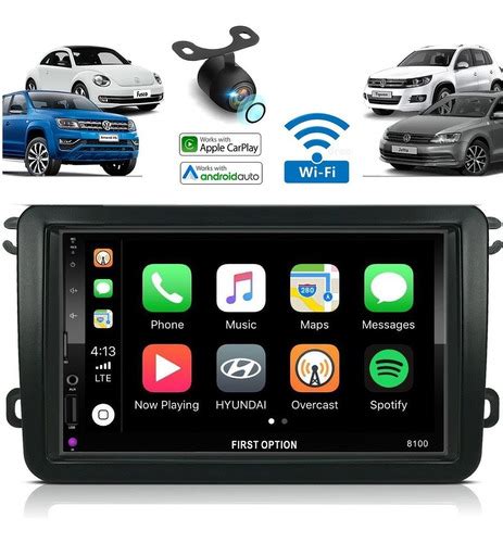 Central Multimidia Carplay Androidauto Volkswagen Saveiro G4 Mebuscar