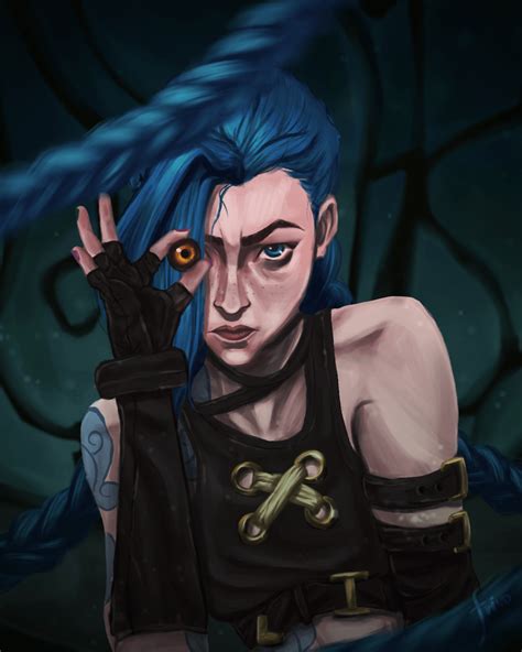 No Spoilers Hi Im New To Reddit Just Wanna Share My Jinx Fan Art I