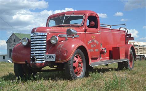 Low Mileage 1940 GMC Fire Truck