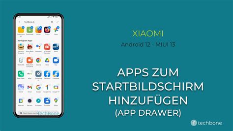 Apps Aus Dem App Drawer Zum Startbildschirm Hinzuf Gen Xiaomi