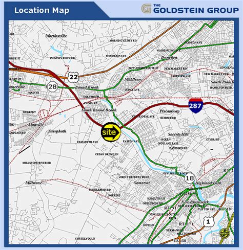 Easton Ave Location Map