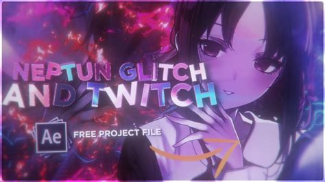 ONE FRAME GLITCH TWITCH LIKE NEPTUN TUTORIAL After Effects AMV