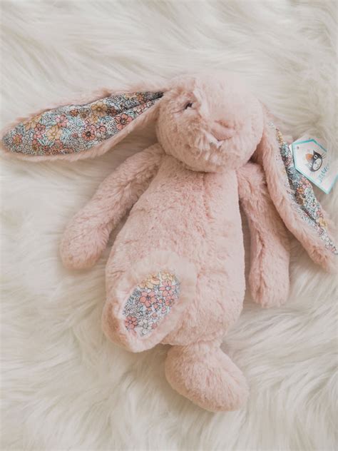 Jellycat Blossom Blush Pink Bunny Cloz To Home