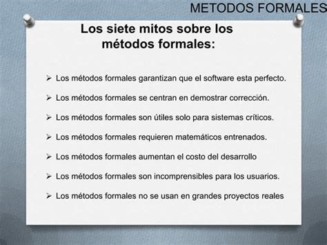 Metodos Formales Mareli Ppt Descarga Gratuita