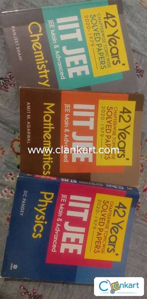 Buy 42 Years Question Papers With Chapterwise Of Iit Jee Main And Advanced Book In Excellent