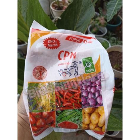 Jual Pupuk Cpn Kno Merah Pak Tani Kemasan Kg Shopee Indonesia