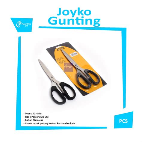 Jual Joyko Gunting Besar Sc Stainless Stell Pcs Shopee Indonesia