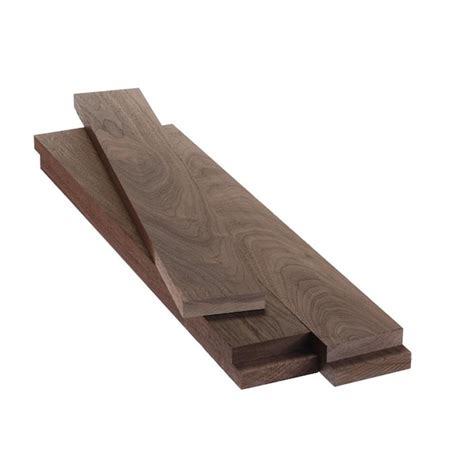 Swaner Hardwood 1 In X 4 In X 2 Ft Walnut S4S Board 5 Pack