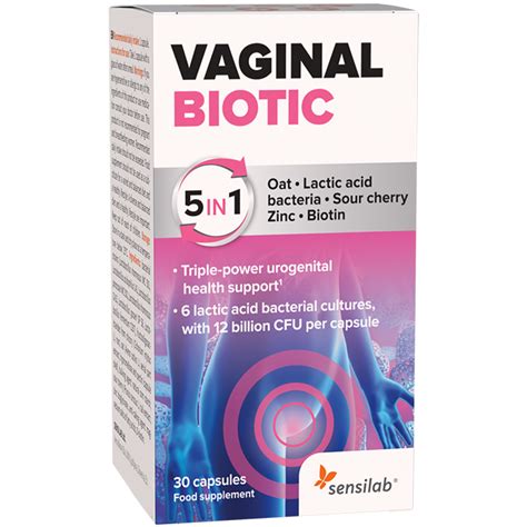 Vaginal Biotic Gélules probiotiques vaginales Sensilab