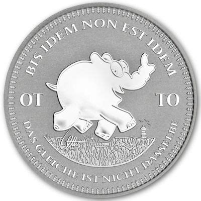 Tuvalu Ottifant Und Kr Gerrand Set Oz Silber