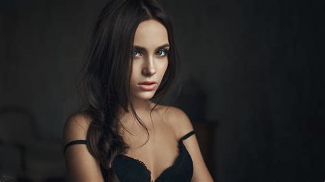 Wallpaper Kseniya Klimenko Model Pretty Babe Brunette Russian