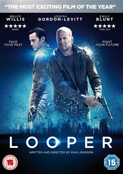 Looper Dvd 2017 Uk Joseph Gordon Levitt Bruce Willis