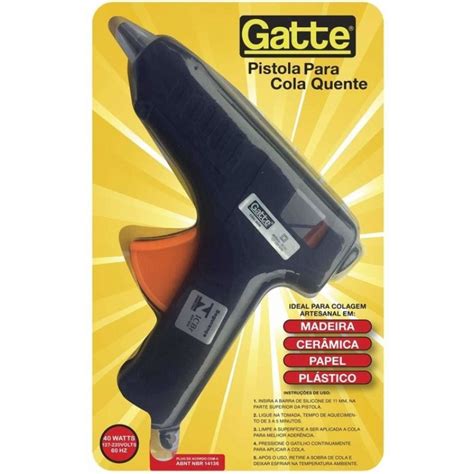 PISTOLA PARA COLA QUENTE GRANDE 40W BIVOLT MAKE 4008