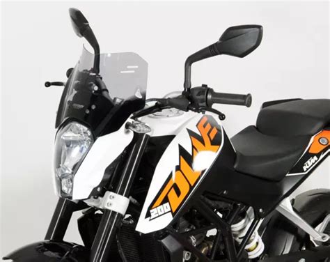 MRA PARE BRISE FUMÉE Spoiler KTM Duke 390 2013 2016 EUR 100 39