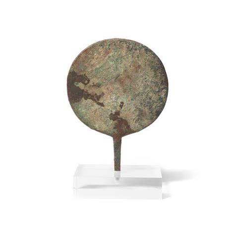 Bonhams An Egyptian Bronze Mirror