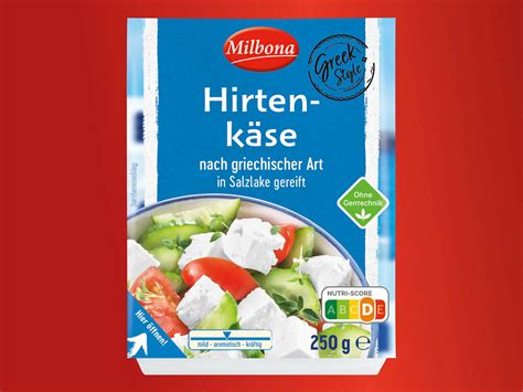 Milbona Hirtenkäse von Lidl ansehen