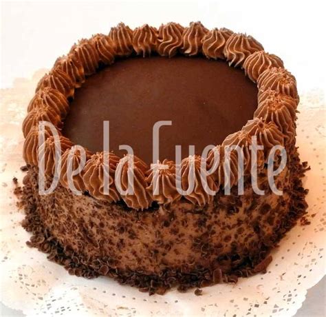 Torta de Panqueque Chocolate con Frambuesa Manjar Dulcería De La Fuente