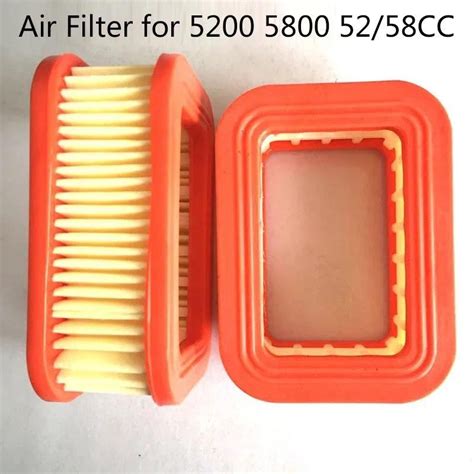 Gasoline Chainsaw Paper Air Filter Replacement Accessories For