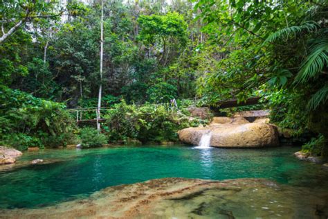 Questo è il luogo più bello dove fare il bagno a Cuba Si trova in un