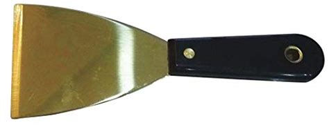 Putty Knife Stiff Full Tang Brass Pp 3in Putty Knives