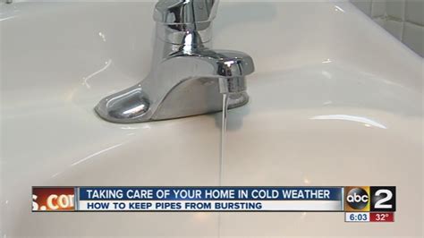 How To Keep Your Pipes From Bursting In Freezing Temperatures Youtube