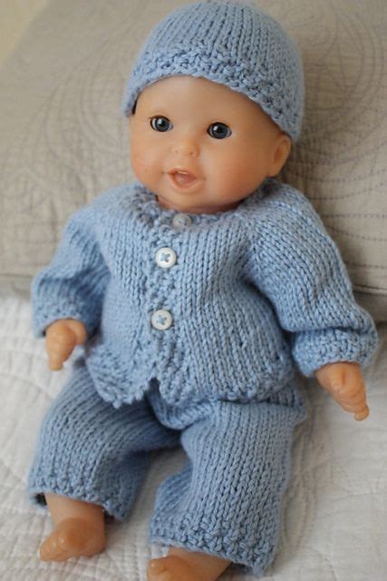 12 Baby Doll Knitting Patterns Free / Herbie's Doll Sewing, Knitting ...