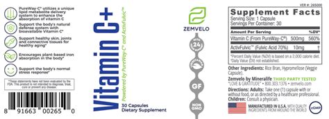 Vitamin C Zemvelo Liquid Vitamins And Supplements