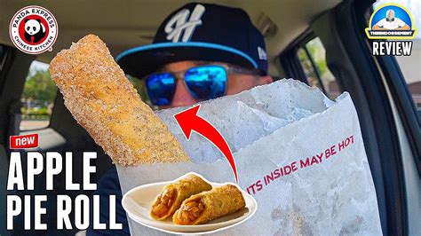 Panda Express Apple Pie Roll Review Best Fast Food Pie