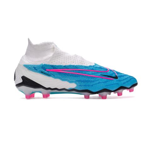 Bota De Fútbol Nike Phantom Gx Elite Df Ag Pro Baltic Blue Pink Blast White Fútbol Emotion