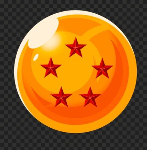 Dragon Ball Z Dbz Crystal Ball Stars Png Dragon Ball Anime Dragon