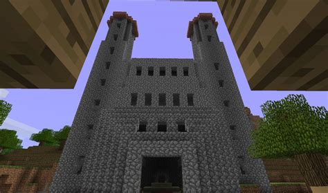 Cobblestone castle Minecraft Map