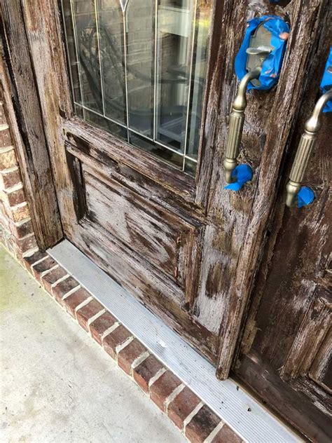 Refinishing Exterior Wood Doors South Georgia Style