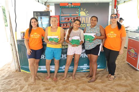 Sebrae Impulsiona Neg Cios Na Praia P R Do Sol Entrega De Kits Para