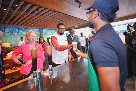 Starbucks Guyana Ouvre Officiellement Ses Portes Au Public Demain