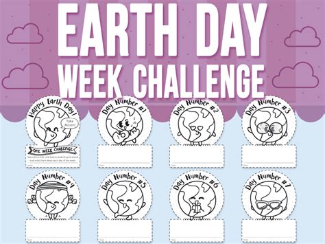 Earth Day Week Challenge Craft Teaching Resources
