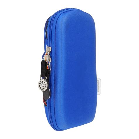 Lapicera Keepack Hot Wheels Automóvil Azul Eléctrico DelSol