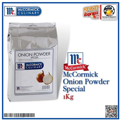 Mc Cormick Onion Powder Special 1kg Shopee Philippines