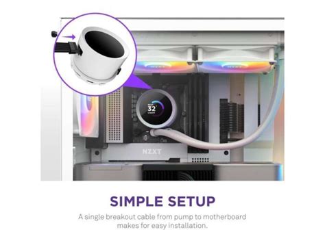 Jual Nzxt Kraken Elite 240 Rgb Aio Liquid Cooling Cpu Cooler Water