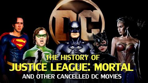 The History Of Justice League Mortal And Other Cancelled Dc Movies