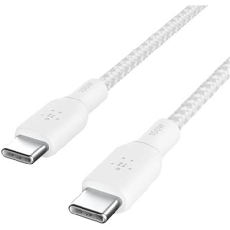 Buy The Belkin Boostcharge Usb C To Usb C Cable 100w 2m White