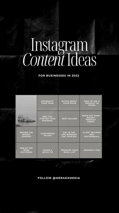 Instagram Content Ideas For Businesses In 2022 In 2024 Social Media