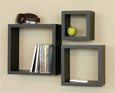 Black Decorative Wall Shelves | Best Decor Things