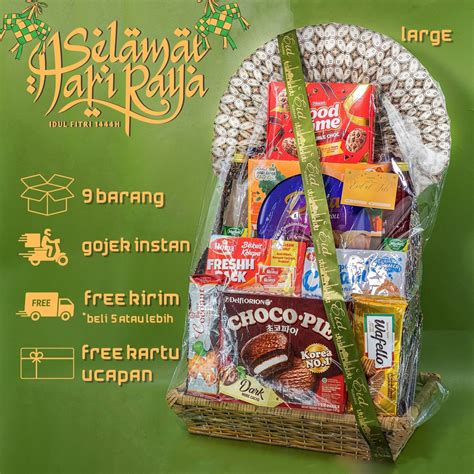 Jual Paket Parcel Lebaran Makanan Idul Fitri 2021 Large Shopee