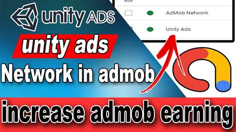 How To Add Unity Ads Network In Admob Increase Admob Earning Admob